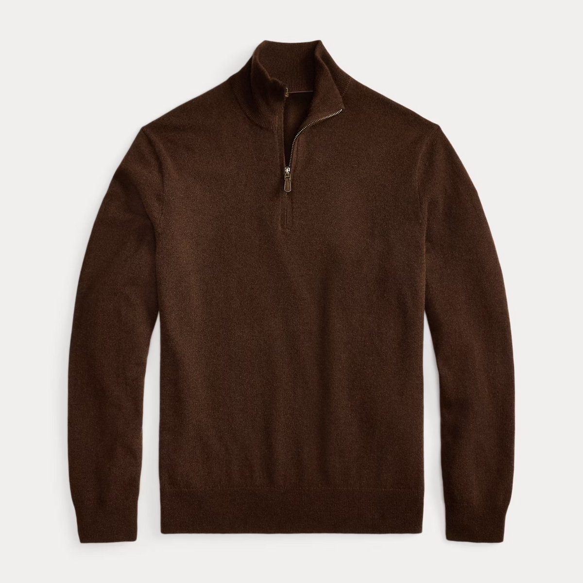 Wool Quarter-Zip Jumper